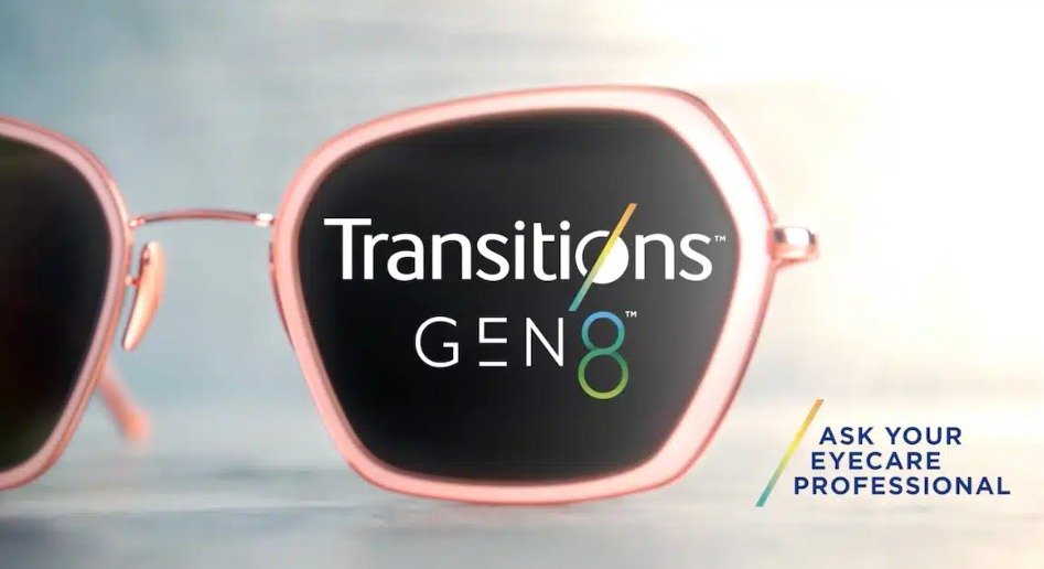 Lentes Transitions GEN 8 oscurecidos